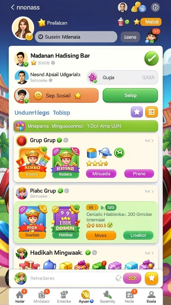 Tangkapan layar menampilkan momen multiplayer yang seru.