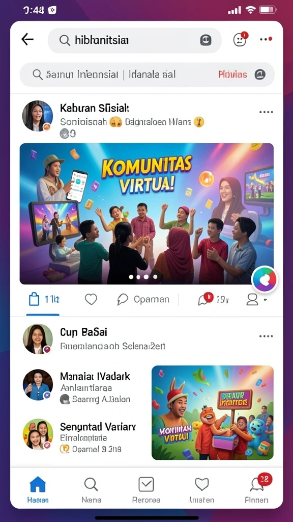 Tampilan awal aplikasi 88ID yang menarik.