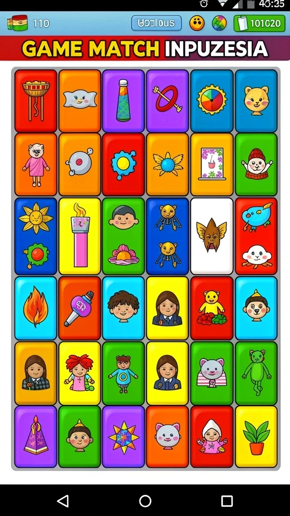 Screenshot memperlihatkan level baru yang menarik.