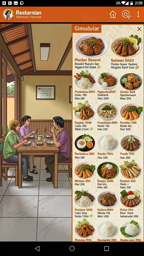 Tampilan menarik dan grafis yang memukau.