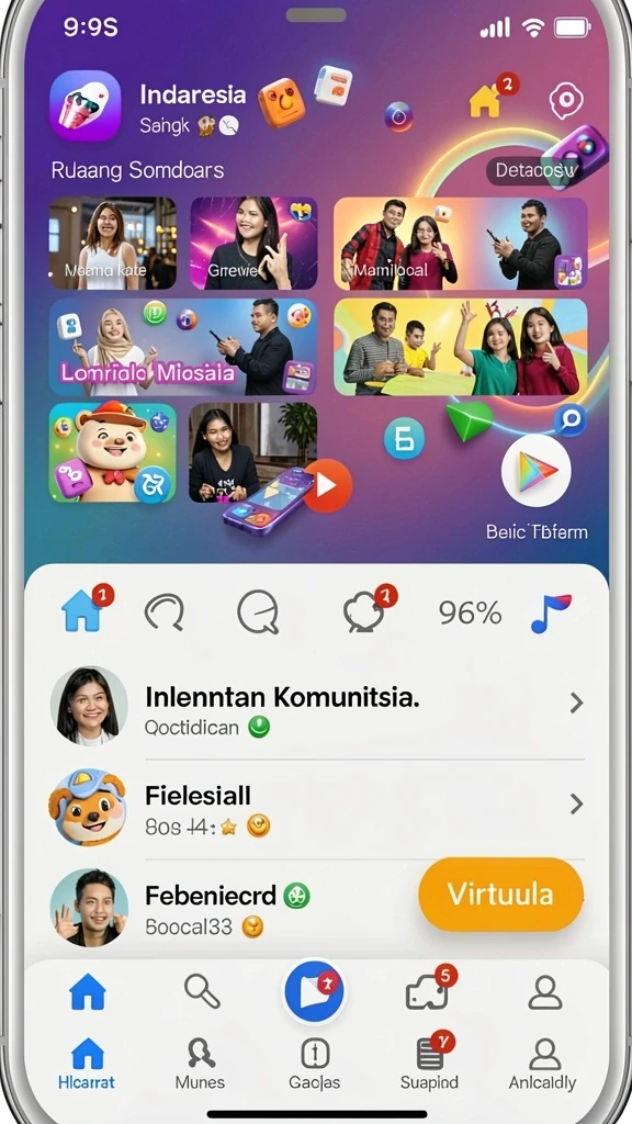 Screenshot menampilkan mode permainan multiplayer yang seru.