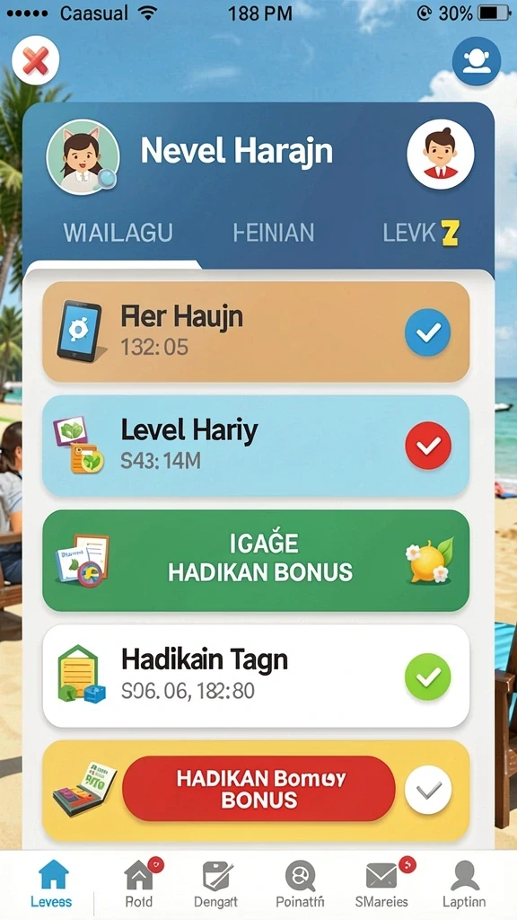 Mode permainan yang penuh aksi dan dinamis.