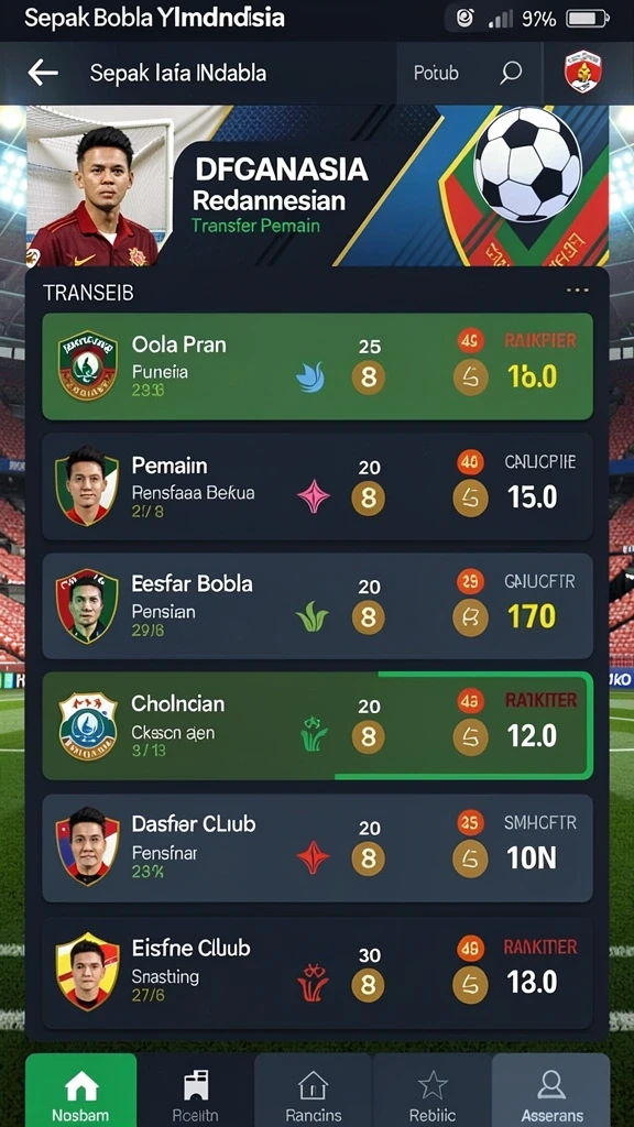 Tampilan utama DAX69 yang menarik perhatian.