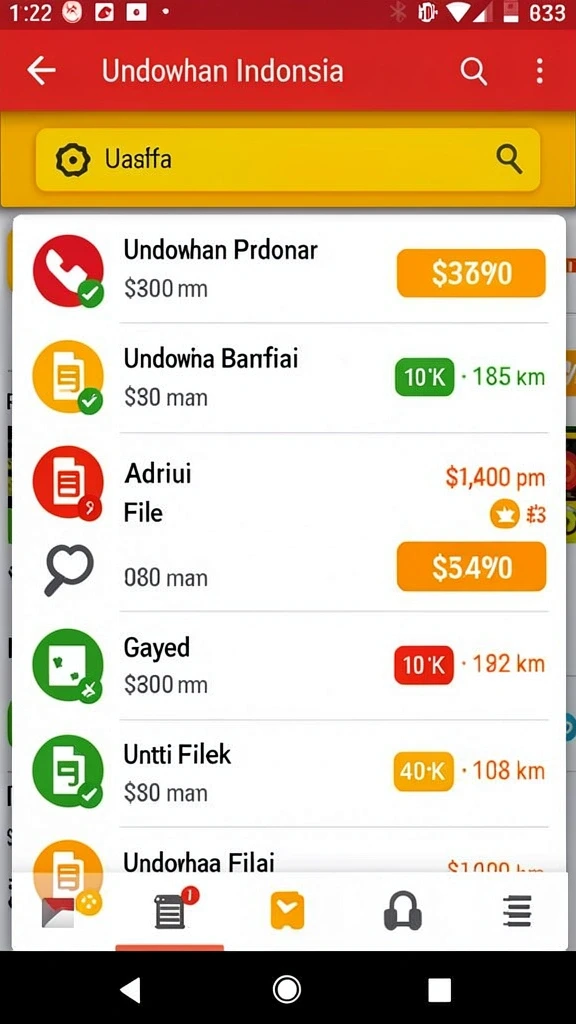 Tampilan antarmuka yang menarik dan mudah digunakan.