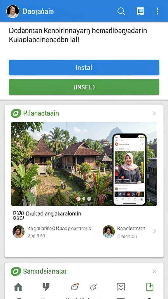 Grafik menawan dan modern.
