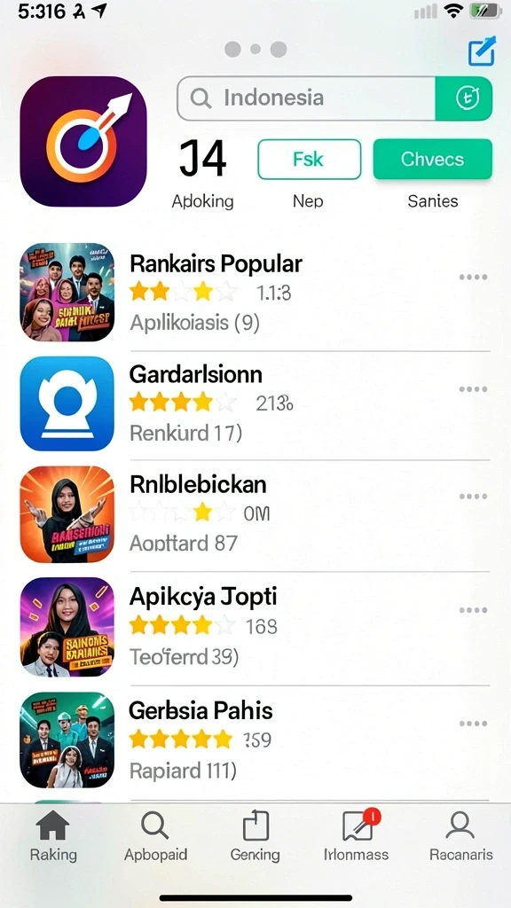 Screenshot menunjukkan tampilan antarmuka permainan yang menarik.