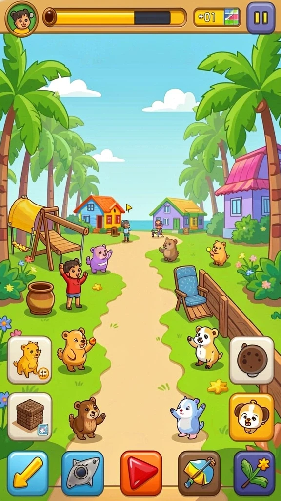 Fitur multiplayer untuk berkompetisi dengan teman.