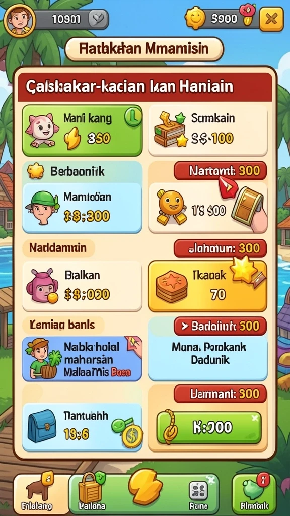 Screenshot memperlihatkan grafik yang memukau dan suasana permainan.