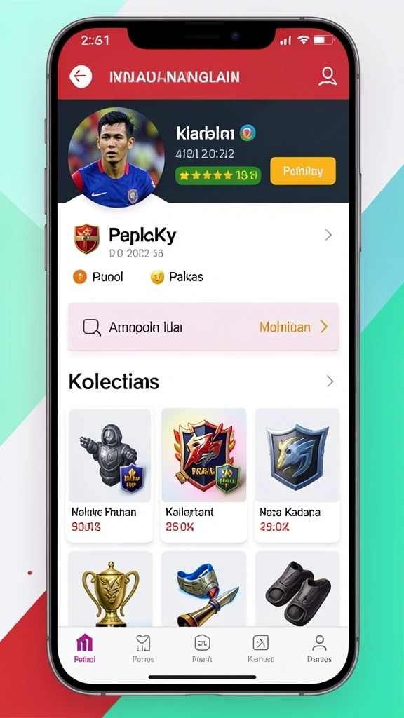 Karakter unik yang membuat permainan semakin seru.