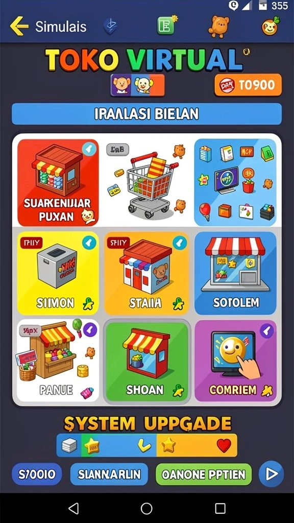 Mode permainan yang bervariasi dan menantang.