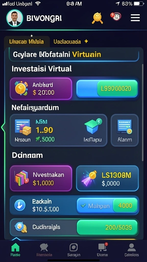 Grafis yang memukau dengan efek suara yang mendebarkan.