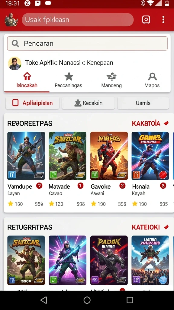 Tampilan utama permainan MAXSLOT yang menarik dan intuitif.