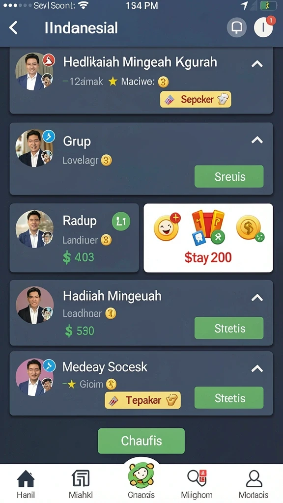 Tampilan antarmuka MEDAN4D yang menarik dan intuitif.