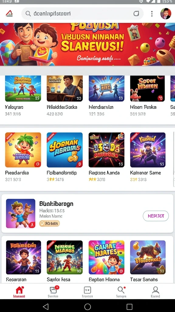 User interface yang mudah dinavigasi dan menarik.