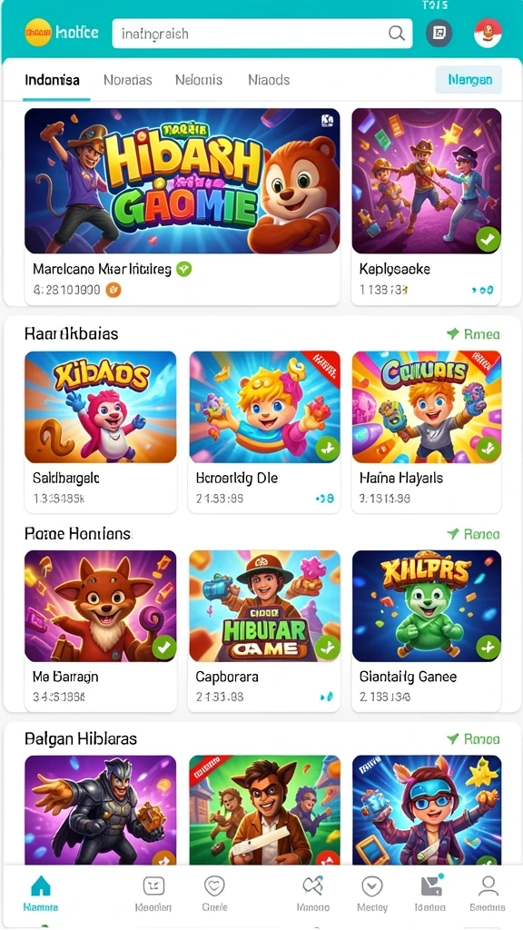 Tampilan awal game MUTASITOTO yang menarik.