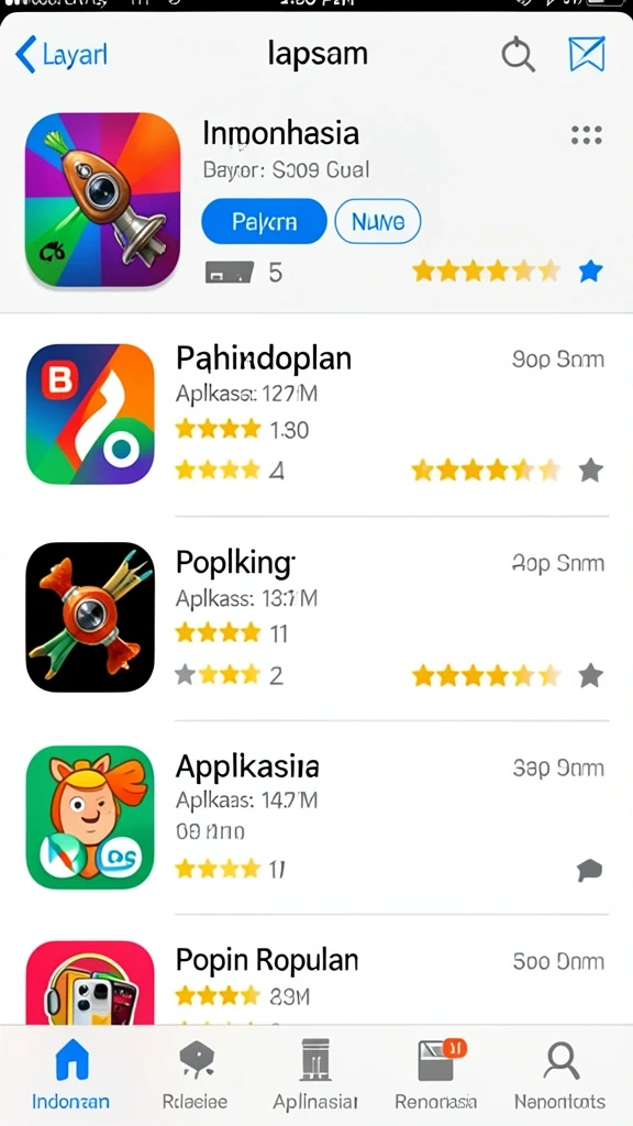 Tangkapan layar dari level pertarungan yang menantang.