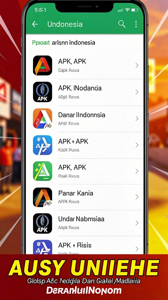 Screenshot menggambarkan karakter unik dalam permainan.