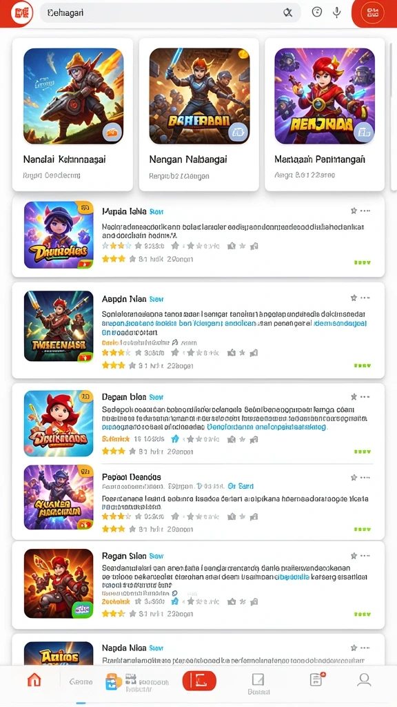 Tampilan antarmuka yang menarik dan mudah dinavigasi.