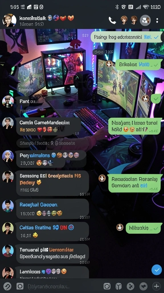 Karakter yang bisa disesuaikan sesuai selera.