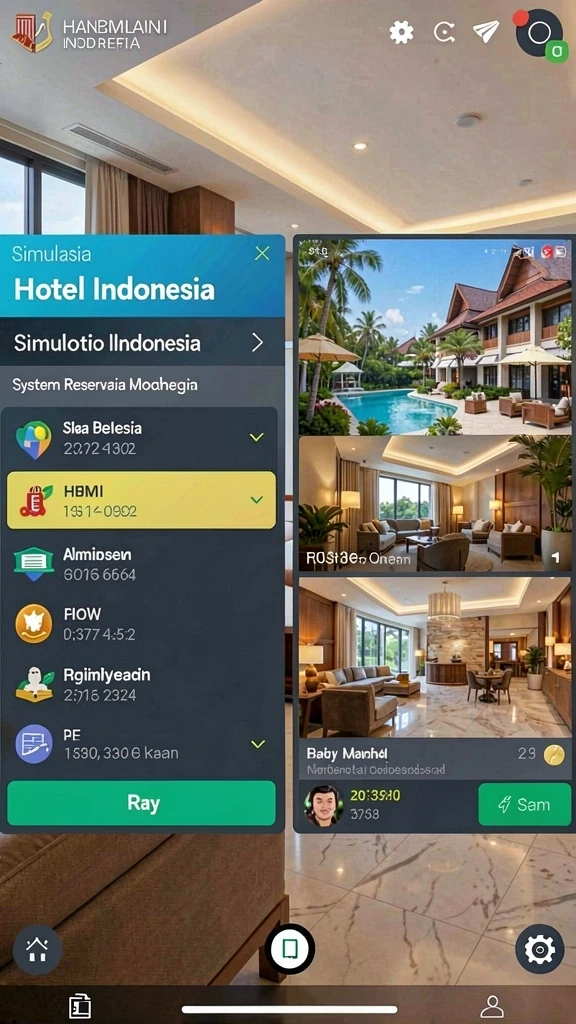 Tampilan antarmuka yang menarik dan mudah dipahami.
