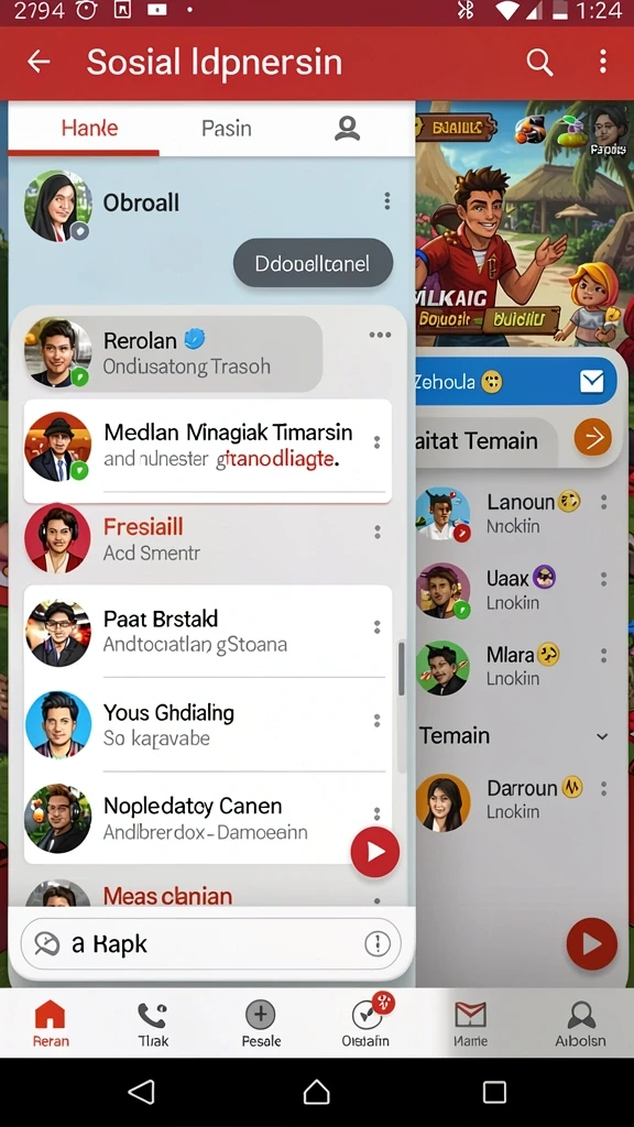 Fitur leaderboard untuk bersaing dengan teman.