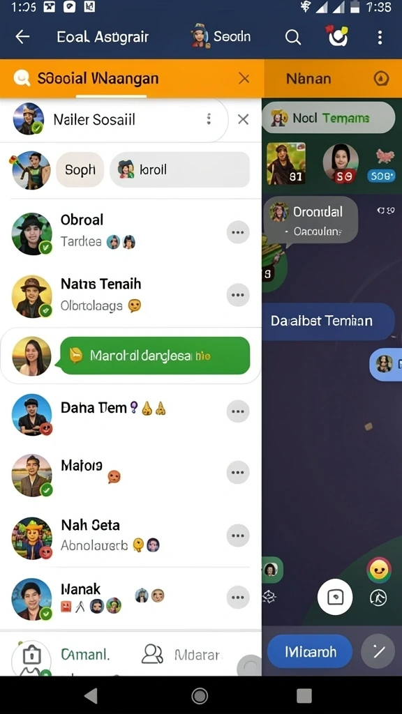 Fitur kompetisi online untuk bersaing dengan teman.