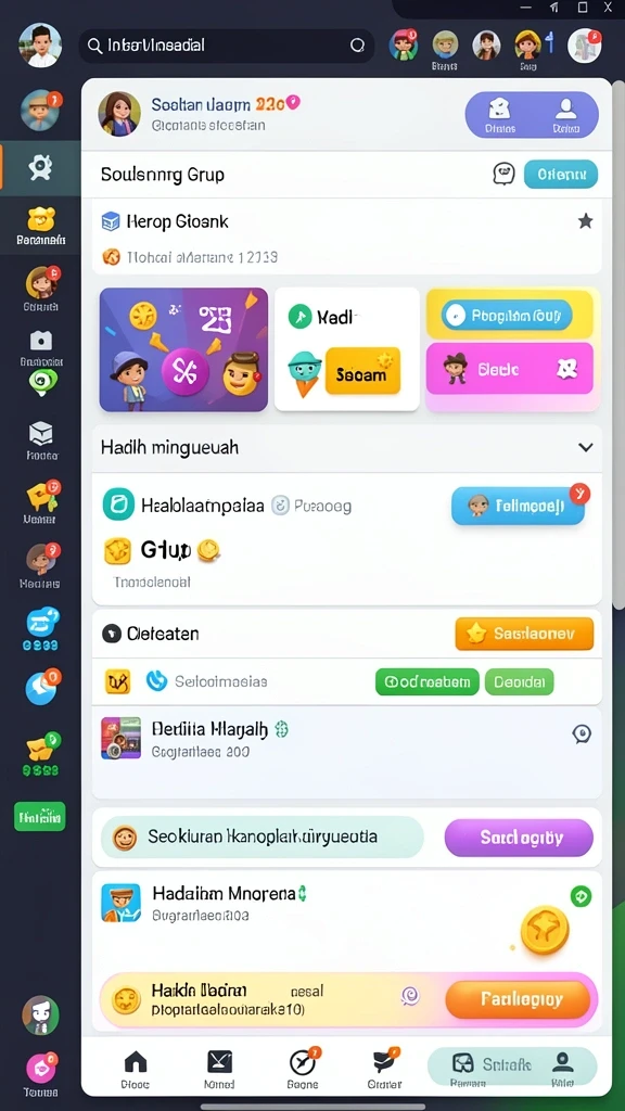 Beragam karakter dengan kemampuan unik untuk dipilih.