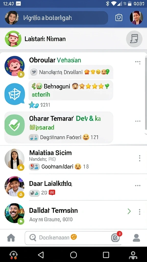 Grafis yang memukau dan penuh warna.