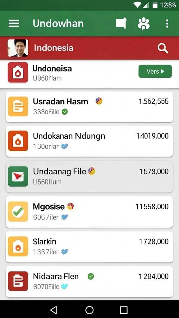 Tampilan utama SENGTOTO yang menarik dan mudah digunakan.
