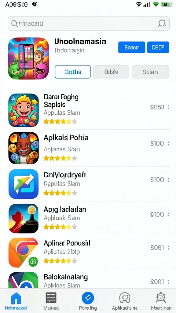 Tampilan antarmuka yang menarik dan mudah dinavigasi.