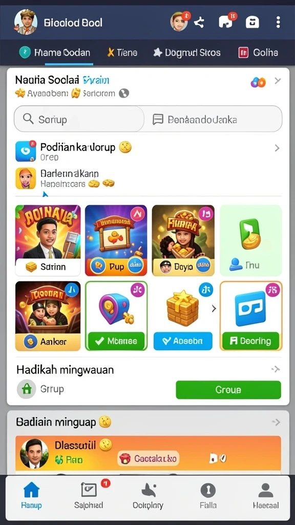 Tampilan antarmuka SXXPLAY yang menarik dan user-friendly.