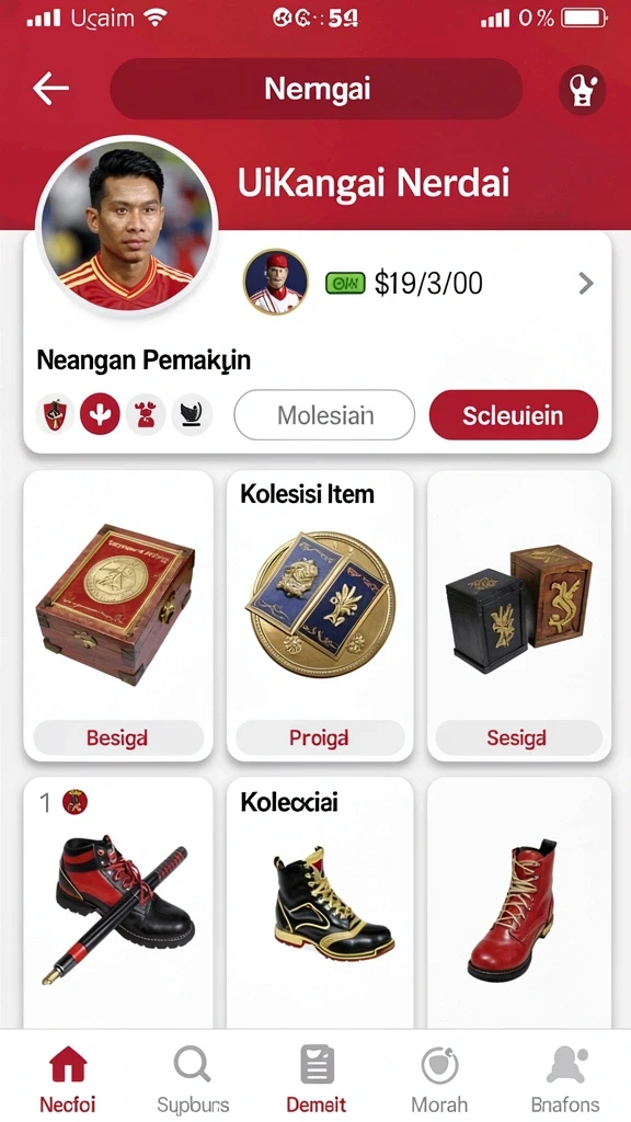 Tangkapan layar menunjukkan antarmuka permainan yang menarik dan mudah dipahami.