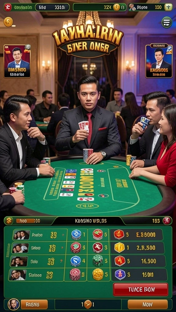 Pengaturan balapan yang menantang dan menarik.