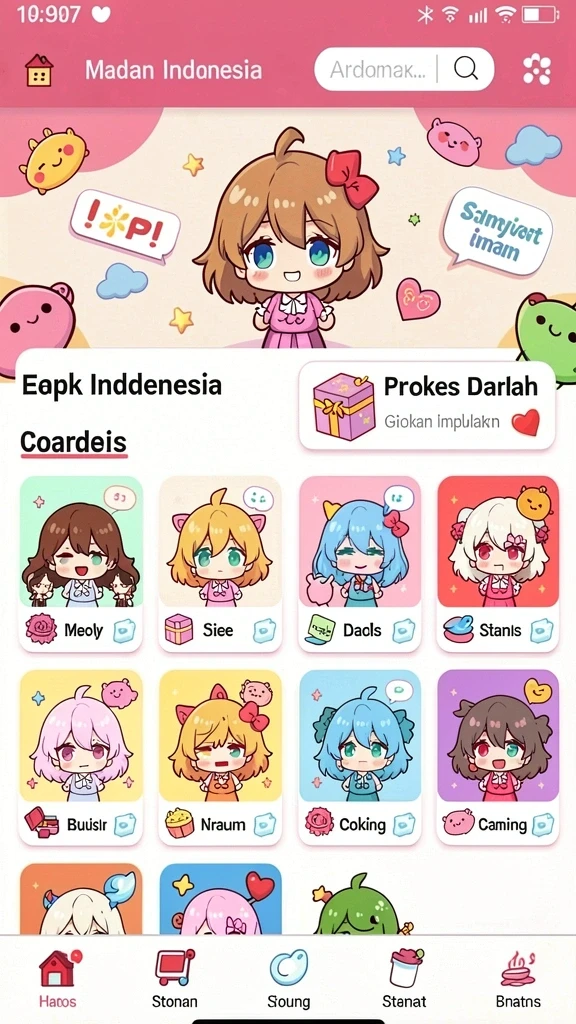 Level menantang yang mendorong skill pemain.