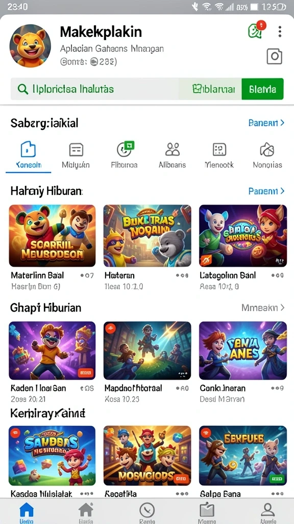 Tampilan antarmuka yang intuitif dan mudah digunakan.